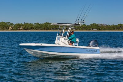 2026 R206 Cayman Running in Ocean Front Port View