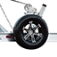 Spare Tire Kit - Aluminum Wheel