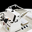 Fold Down Console Windshield and Grab Rail