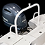 Ski Tow - White Powder Coated