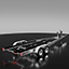 Tandem Axle Aluminum Trailer with Galvanized Wheels, Side Guides and Bow V-Stop