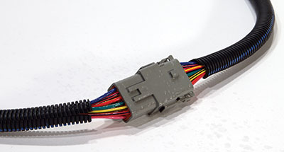 Loom Wrapped Wiring